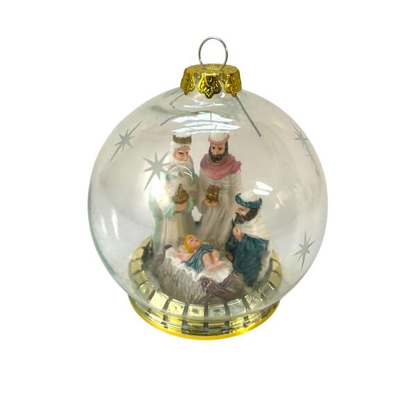 Vntg House of Lloyd 1994 Christmas Around the World Nativity Scene Ornament - Picture 1 of 5